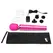 Le Wand Massager Magenta - Multi-Intensity Rechargeable Wand, 340mm