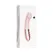 Le Wand Gee Rose Gold - Curved Rechargeable Massager, Body-Safe 166mm