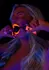 TABOOM Glow in the Dark Ball Gag Adjustable Silicone Black