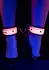 TABOOM Glow in the Dark Ankle Cuffs Vegan Leather Adjustable