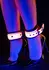 TABOOM Glow in the Dark Ankle Cuffs Vegan Leather Adjustable