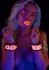TABOOM Glow in the Dark Wrist Cuffs Vegan Leather Adjustable