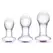 Glas Bling Bling Glass Anal Training Kit 3-Piece - Graduated Sizes