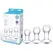 Glas Bling Bling Glass Anal Training Kit 3-Piece - Graduated Sizes