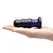 Glas Vibrating Beaded Plug - Glass, Rechargeable, Remote Control, 9 cm