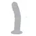 Glas Curved Glass Model with Vein Details 18cm - Transparent, Anatomical Shape