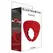 ElectraStim Silicone Fusion Viper Intimate Electro Shield 60mm Red-Black
