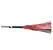 Sportsheets Saffron Series Flogger - Long Faux Leather, Metal Handle