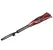 Sportsheets Saffron Series Flogger - Long Faux Leather, Metal Handle