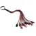 Sportsheets Saffron Braided Flogger - 9-Strand Faux Leather, 61 cm