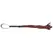 Sportsheets Saffron Braided Flogger - 9-Strand Faux Leather, 61 cm