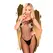 Penthouse Fancy Dope One-Shoulder Bodystocking Black XL