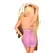 Penthouse Bedtime Story Mini Dress & Thong Set Purple S/M