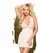Penthouse Sweet & Spicy White Mini Dress Set L/XL - Elegant Mesh Design