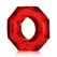 Oxballs Humpballs Intimate Silicone Ring Ruby Red 12.7 cm