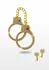 DIAMOND Wrist Cuffs Gold - Adjustable Gold-Plated Model with Rhinestones