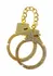 DIAMOND Wrist Cuffs Gold - Adjustable Gold-Plated Model with Rhinestones