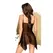 Penthouse Sweet Beast Babydoll Set Black L/XL - Elegant Mesh Design