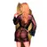 Penthouse Hypnotic Power Black Kimono Set S/L - Elegant Lace Design