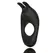 FeelzToys Zeus Black Dual Motor Silicone Intimate Ring, Waterproof