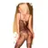 Penthouse Firecracker Bodystocking Black XL Open Design
