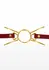 TABOOM Open Mouth Spider Gag Adjustable Black - Premium Bondage Accessory