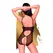 Penthouse Turned On Black Bodystocking with Bows M/L