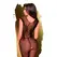Penthouse Wild Catch Bodystocking Black XL - Embroidered Fishnet Design
