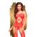 Penthouse Hot Nightfall Geometric Net Bodystocking Red S/L