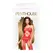 Penthouse Hot Nightfall Geometric Net Bodystocking Red S/L