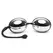 Fifty Shades of Grey Inner Goddess Silver Kegel Ball Set 67g Black/Silver