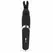 Happy Rabbit Wand Black - Silicone Massager, 10 Modes, Waterproof
