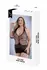 BACI Halter Mini Dress Black, QS - Mesh & Fishnet Design