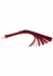 TABOOM Large Whip Luxury Series - Elegant Bondage Accessory Black