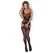 Obsessive Bodystocking F217 XL/XXL - Floral Mesh, Open Design