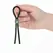 Lux Active Tether Adjustable Silicone Intimate Support Ring Black