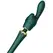 ZALO Kyro Turquoise Green Wand - Direct Power 2.0, 2 Attachments, USB