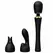 ZALO Kyro Wand Massager Obsidian Black, Direct Power, Silicone, Large
