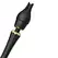ZALO Kyro Wand Massager Obsidian Black, Direct Power, Silicone, Large