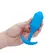 b-Vibe Vibrating Snug Plug 3 Blue - Weighted Silicone Model 160g