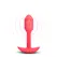 b-Vibe Vibrating Snug Plug 1 Orange - Weighted Silicone Model 62g