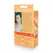 b-Vibe Swirl Texture Plug Orange - Silicone, 6 Modes, 13.5 cm