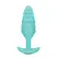 b-Vibe Texture Plug Bump Mint - Silicone Anal Plug with Vibrating Function