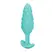 b-Vibe Texture Plug Bump Mint - Silicone Anal Plug with Vibrating Function