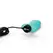 b-Vibe Texture Plug Bump Mint - Silicone Anal Plug with Vibrating Function