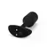 b-Vibe Vibrating Snug Plug 2 Black - Weighted Silicone Model, 112g