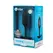 b-Vibe Vibrating Snug Plug 2 Black - Weighted Silicone Model, 112g