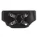 Addiction Strap-On Harness Adjustable Black One Size with PowerBullet