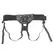 Addiction Strap-On Harness Adjustable Black One Size with PowerBullet