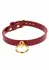 TABOOM O-Ring Collar Vegan Leather Adjustable Black 8713221824295
